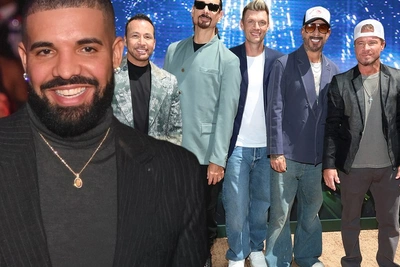 Дрейк отпраздновал 40-летие с Backstreet Boys