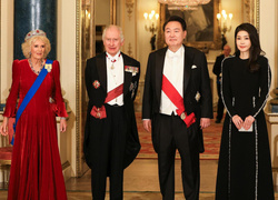 Парад принцесс в белом и вечномолодая Первая леди Южной Кореи: самые красивые гости королевского банкета Карла III