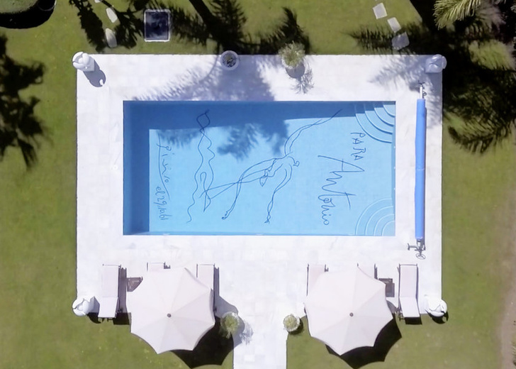 В Марбелье продается вилла с эскизом Пикассо на дне бассейна (фото 1)