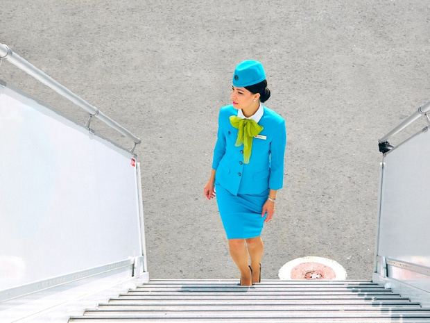 Фото №1 - Мне бы в небо: кто такие бортпроводники и сколько они зарабатывают