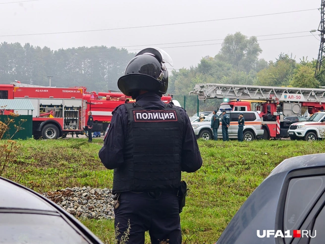 Полиция комментариев не даёт | Источник: Булат Салихов / UFA1.RU