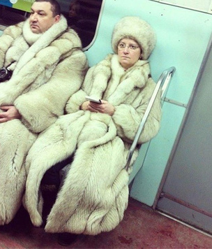 Странные граждане в метро (много загадочных фото)