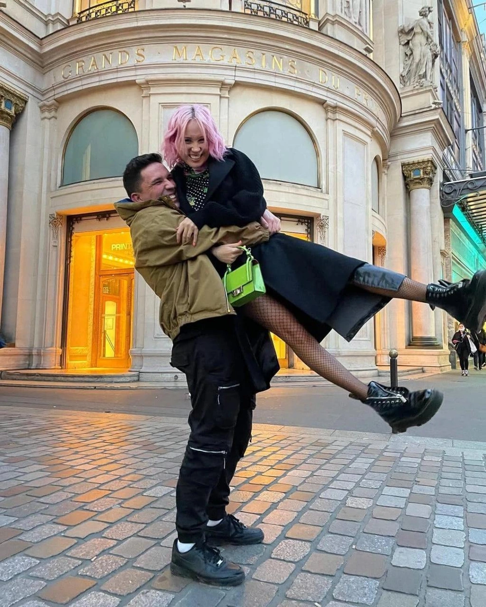 Дима всегда поддерживал Клаву в ее начинаниях | Источник: dima_maslen / Instagram.com (соцсеть запрещена на территории РФ)