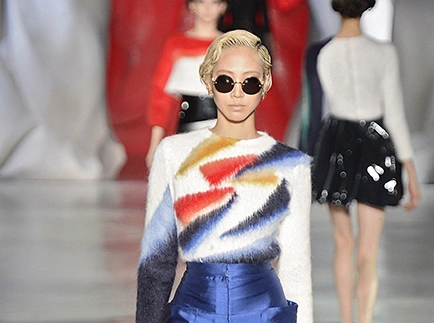 Кутюрный показ Ulyana Sergeenko в Париже