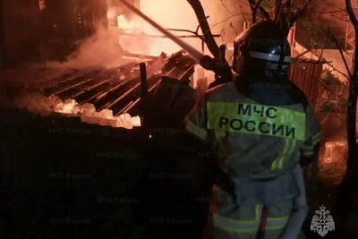 Три пожара за сутки в Адыгее