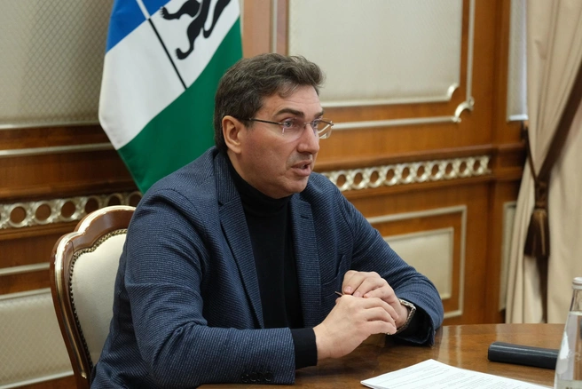 Заседание организационного комитета под председательством заместителя губернатора Константина Хальзова | Источник: Nso.ru