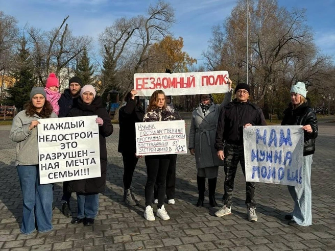 Свыше 200 семей в Тюменской области остались без жилья из-за действий недобросовестных подрядчиков. | Источник: Асия Саитова