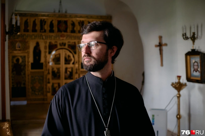 Александр захотел связать жизнь с церковью с подросткового возраста  | Источник: Евгений Кудрявцев / 76.RU 