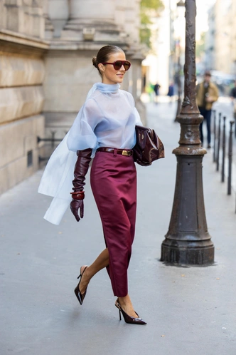 Как стилизовать Black Cherry&nbsp;&mdash; самый модный оттенок сезона