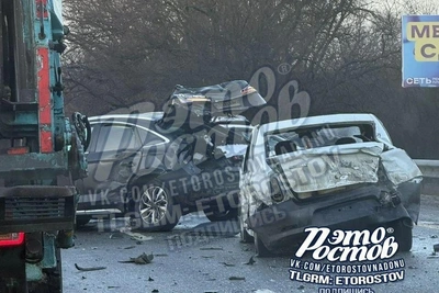 Объезд М-4 после ДТП под Ростовом