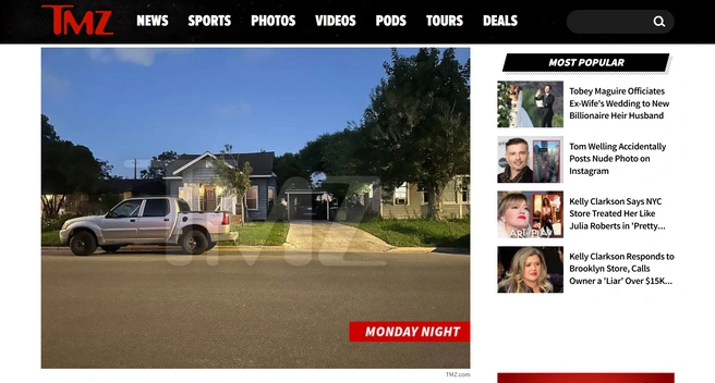 Источник: скриншот сайта TMZ