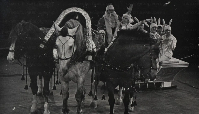 Дата съемки&nbsp;— 1974 год. Новогоднее представление в тульском цирке. | Источник: Тульский государственный архив