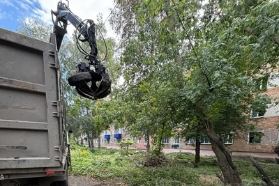 Из Железнодорожного района Пензы вывезли 95 кубометров мусора