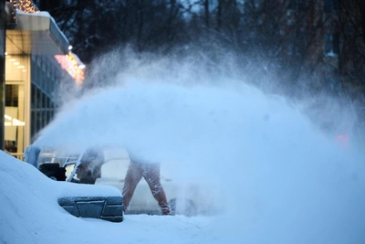 Касимовец выставил на продажу белый снег с самовывозом