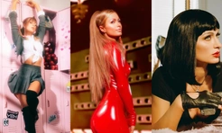 Пэрис Хилтон повторила образы Бритни Спирс и Умы Турман по случаю Хэллоуина