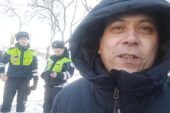 В день акции Рахматуллин был задержан | Источник: Альберт Рахматуллин / Vk.com