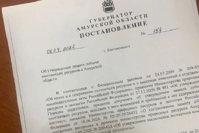 Амурские охотники смогут добыть 1470 лосей и 3370 косуль