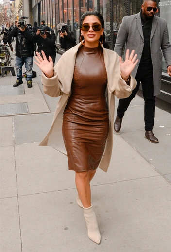 Николь Шерзингер в Нью-Йорке, 30 января | marieclaire.ru