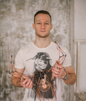 Александр Клочков: дизайнерские лампы своими руками