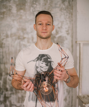 Александр Клочков: дизайнерские лампы своими руками