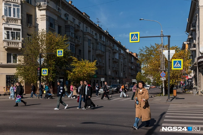 Красноярцы чаще выбираются на улицу  | Источник: Мария Ленц / NGS24.RU