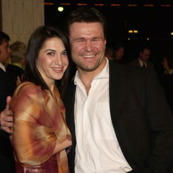 Олег Тактаров со второй супругой, Марией
