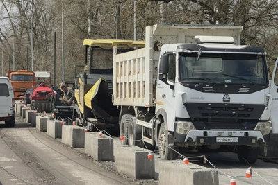 Ремонт моста на автодороге Прохладный-Эльхотово