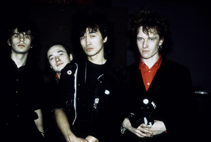 Виктор Цой с музыкантами группы «Кино», 1986 год | Источник: Joanna Stingray/Getty Images