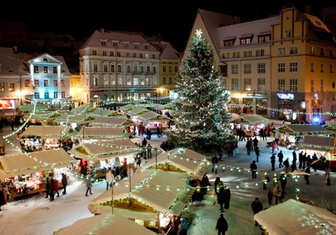 Место дня. Рождественский рынок в Таллине (Эстония)