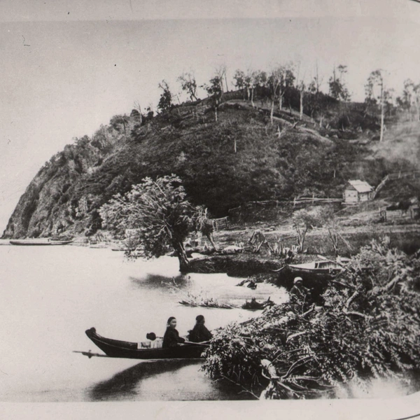 Владимир Ланин. Гора и селение Май. 1870-1875. Из коллекции Гродековского музея | Источник: пресс-служба Росфото