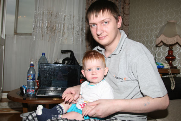 Племянник Аллы Борисовны с сыном