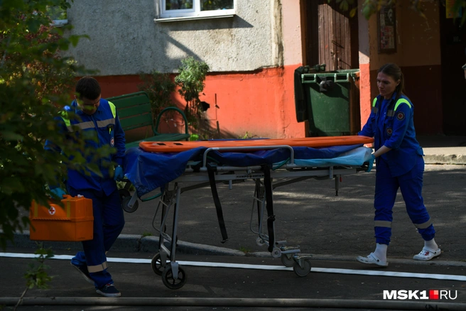 Состояние пострадавшей уточняется | Источник: Артём Устюжанин / MSK1.RU