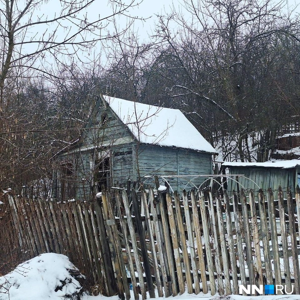 Эти дома стоят близко ко входу в СНТ | Источник: Валерия Коростелева / NN.RU