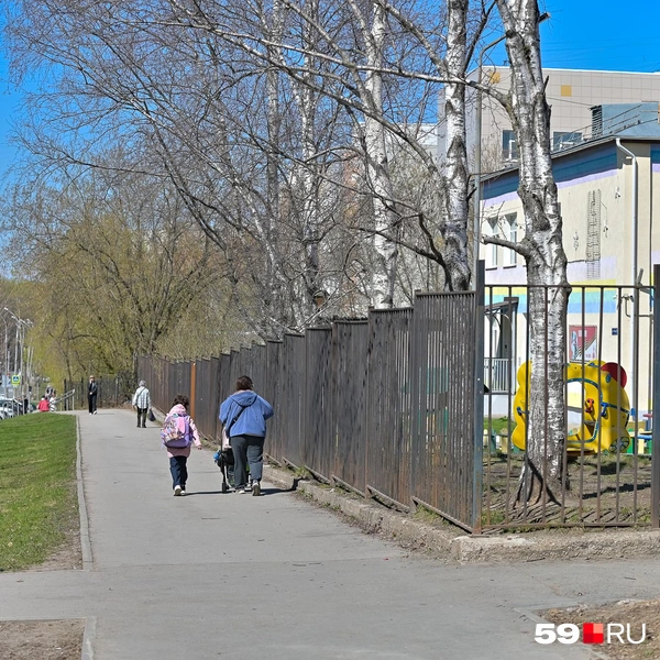 Эта улица более оживленная, чем Первомайская | Источник: Василина Любимова / 59.RU