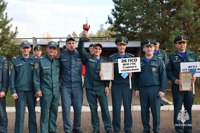 В Уфе прошли соревнования по боевому развертыванию | Источник: static.mchs.gov.ru