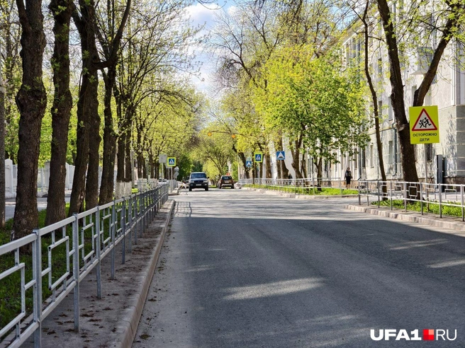 Длина улицы — всего 400 метров | Источник: Булат Салихов / UFA1.RU