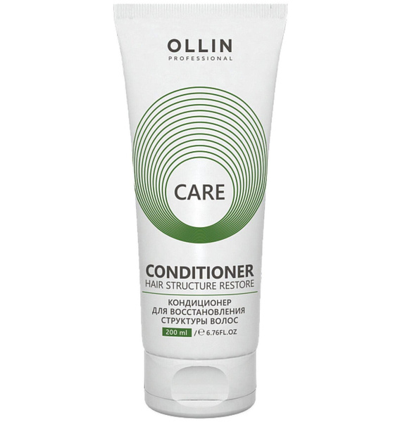 Кондиционер для восстановления структуры волос Care Restore OLLIN Professional 