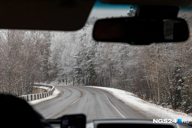 По пути в поселок | Источник: Мария Ленц / NGS24.RU