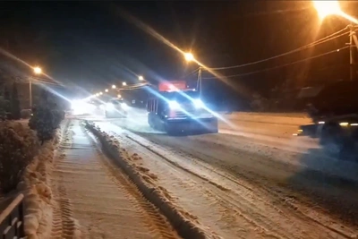 Воронеж убирает снег: более 1,8 тыс. кубометров за ночь