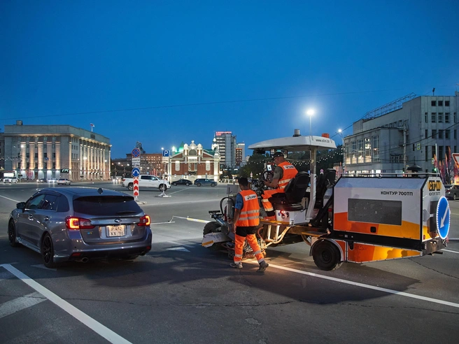 Контракт на дорожную разметку в Волгограде достался бывшему директору МУ «Комдорстрой». | Источник: Александр Ощепков / NGS.RU