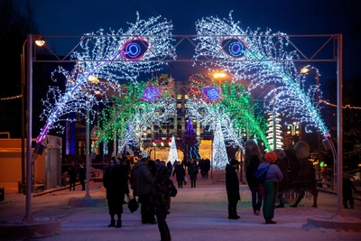 Снег и похолодание: прогноз на новогоднюю ночь в Тюмени