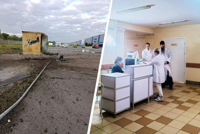 Троих пострадавших от атаки БПЛА на Чехов перевели в профильные больницы | Источник: Михаил Собакин / T.me