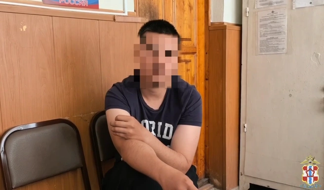 Нападавший не стал объяснять причины | Источник: «Управление МВД России по Омской области» / max.ru