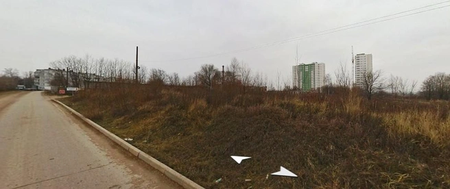 Вид на жилой комплекс «Цветы» в 2012 году | Источник: «Яндекс Карты»