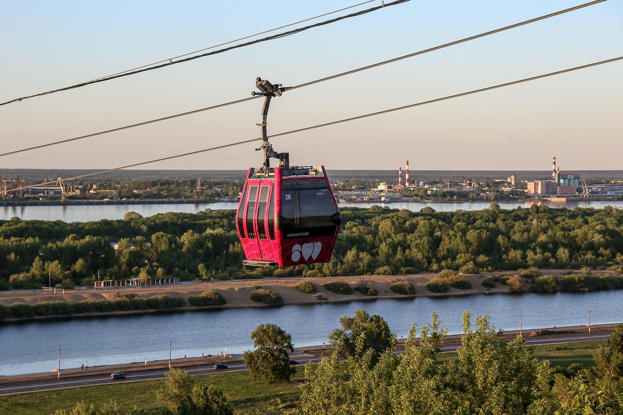 Канатная дорога в нижнем новгороде фото Канатная дорога через Оку в Нижнем Новгороде: где будет проходить, кто будет стр