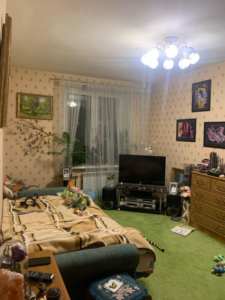 До и после: квартира 80 м² с зелеными акцентами на «Войковской»