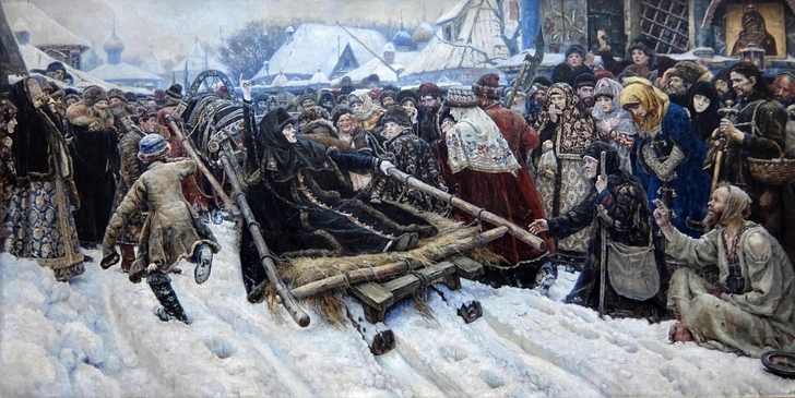 Василий Суриков. «Боярыня Морозова». 1884–1887 | Источник: World History Archive via Legion Media