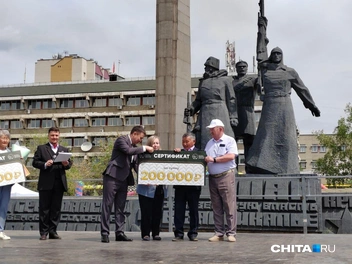 Представитель агрокооператива «Кусочи» | Источник: Дарья Кливенкова / CHITA.RU