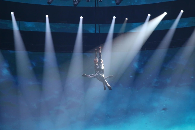 А самые смелые дети могут выбрать для себя воздушную гимнастику | Источник: Татьяна Спиридонова / MSK1.RU