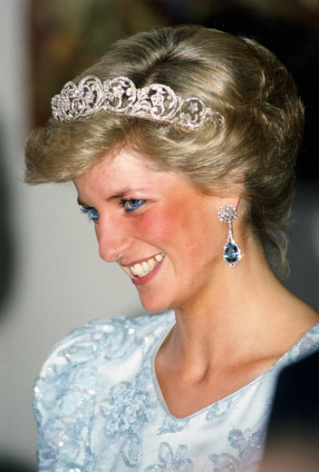 Принцесса Уэльская на банкете в Мюнхене, 5 ноября 1987